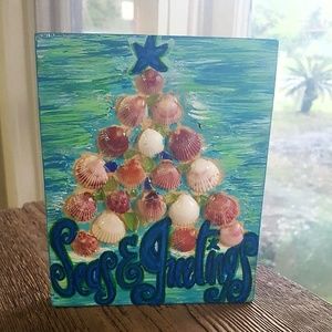 Beachy Christmas Decor